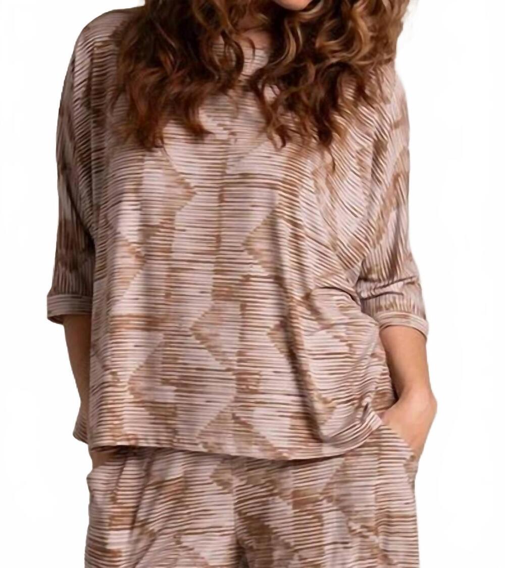 NEW SYMPLI batista nu clip top print in printed